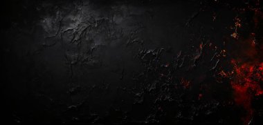 Siyah zemine karşı kırmızı ve turuncu dansların yoğun alevleri. Ayrıntılı ve mükemmel renklendirilmiş kaliteli fotoğraflar..