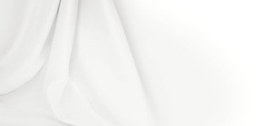 Beyaz kumaşın ustaca örtülmesi sükuneti yayar. Temiz, minimalist tarzda arkaplan fotoğrafları..