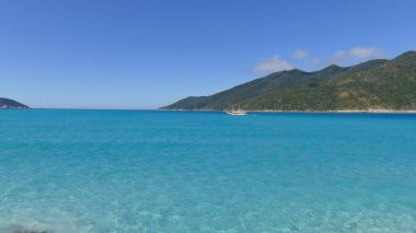 Güzel sahil, deniz kıyısı, Yunanistan