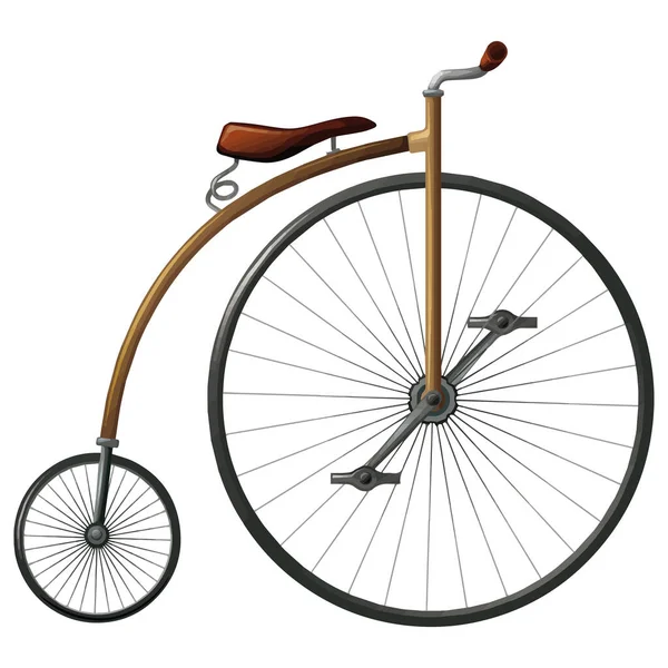 复古自行车 矢量图 — 图库矢量图片