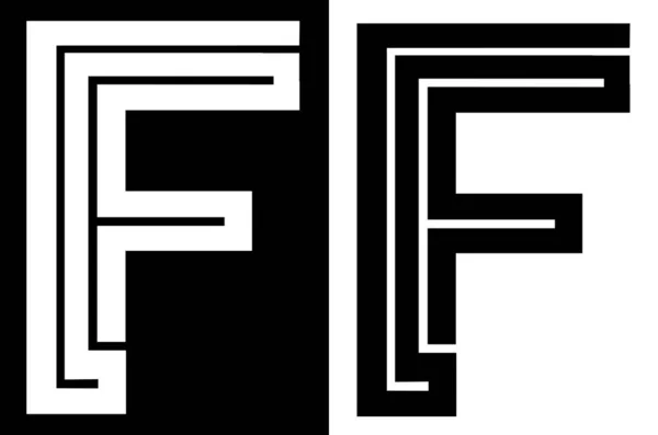 Буква Логотип Дизайн Значка Векторная Иллюстрация — стоковый вектор