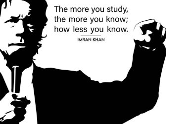 The more you study, the more you know, how less you know  clipart