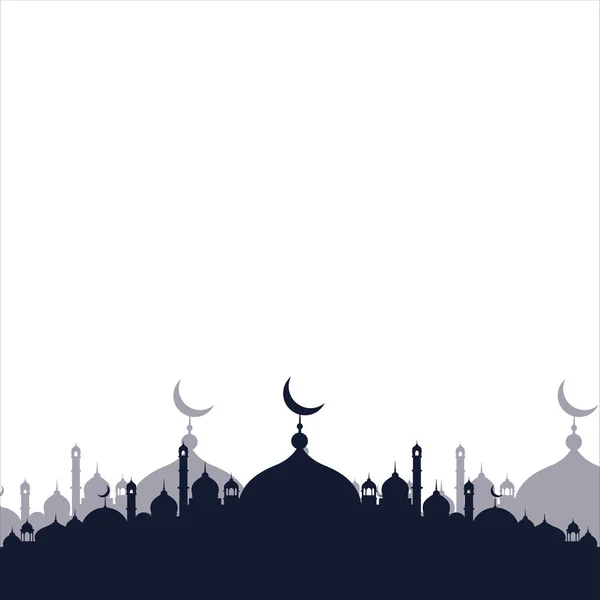 Векторная Иллюстрация Исламического Приветствия — стоковый вектор