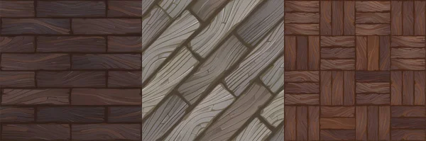 Deski Drewniane Tło Tekstura — Wektor stockowy