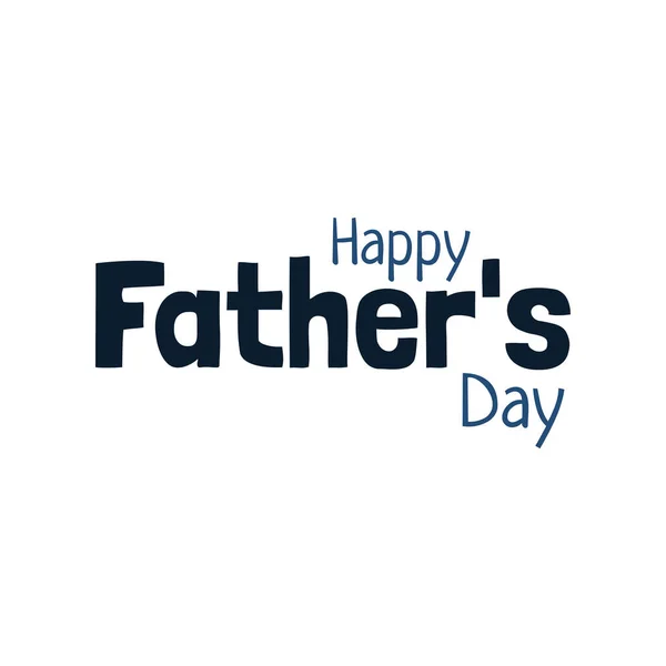 Векторная Иллюстрация Дня Счастливых Отцов — стоковый вектор