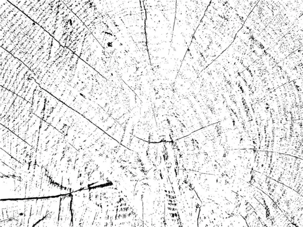 Texture Grunge Vectorielle Vieux Bois Détresse Avec Des Fissures Des — Image vectorielle
