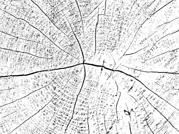 Texture Grunge Vintage Surface Bois Altérée Superposition Perturbée Pour Des — Image vectorielle