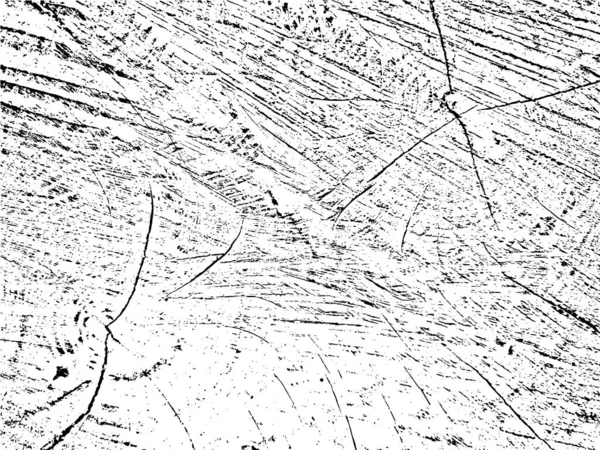 Уникальная Векторная Гранж Текстура Обрезанной Древесины Натуральными Трещинами Концентрическими Кругами — стоковый вектор