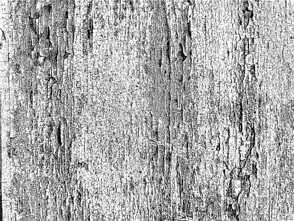 Vintage Distressed Lack Textur Auf Verwittertem Holz Vielseitiges Grunge Overlay — Stockvektor