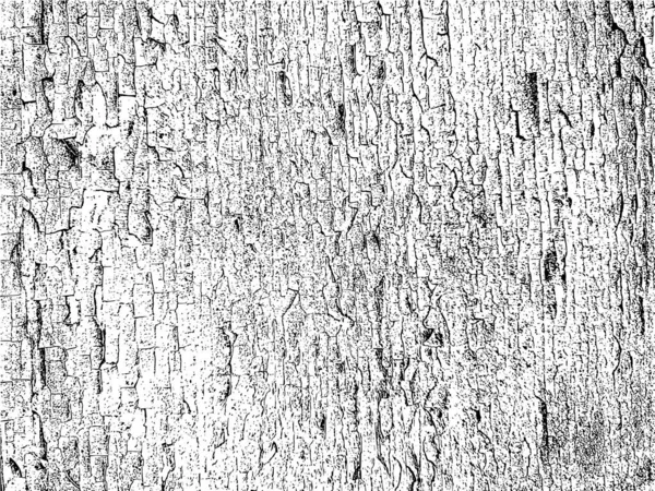 皮をむくペンキが付いているヴィンテージ木の表面 クリエイティブデザインのためのグラウンジ背景 ベクトルイラスト — ストックベクタ
