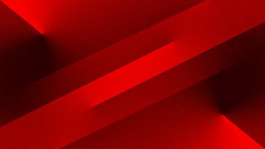 Tasarım için koyu kırmızı soyut arkaplan. Geometrik şekiller. Çizgiler, çizgiler, ışınlar, vektörler. Çok renkli, renkli, karışık, yanardöner, parlak tonlarda. Poster başlığı ve afiş tasarımı için şablon