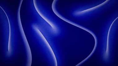 Dalgalar ve kum tepeleri, koyu mavi, sürreal desenli soyut arkaplan. Duvar kağıtları UHD 8K 4K. Kumlu, gürültülü, pürüzlü bir doku. Ekran, masaüstü, web sitesi tasarımı, kaplama, şablon, pankart