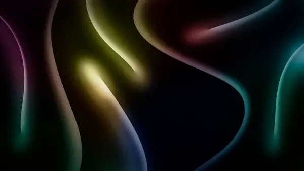 波と砂丘 ダークピンクのターコイズイエローレッドブルー抽象グラデーションの背景 グラニー ノイズ ラフテクスチャー デスクトップ画面 ウェブサイトデザイン オーバーレイ ステンシル バナー — ストック写真