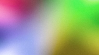 Kırmızı yeşil, pembe, mavi, neon gökyüzü, mercan, tasarım için soyut arkaplan. Bulanık renk değişimi, ombre. Odaklanmamış, nadir, çok renkli, karışık, yanardöner, parlak, neşeli. Kaba, kumlu. Pankart