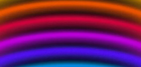 Background in rainbow colors. Bright orange red pink blue unique blurred grainy background for website banner. Desktop design. A large wide template, pattern. Color gradient, ombre, blur. Colorful mix