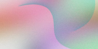 Dinamik çok renkli şekiller, çizgiler, vektörler, ışınlar. Taneli soyut ultra-geniş pikselli açık pembe, yeşil, yeşil, bej, turkuaz, gradyan, özel bir fon. Tasarım, afişler, duvar kağıtları için ideal