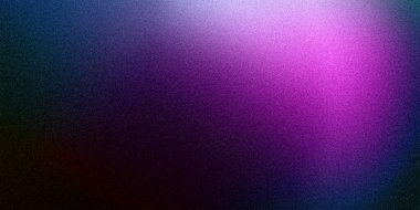 Abstract multicolored dark blue azure ultramarine pink gray purple neon background. Ultra-wide grainy gradient blur. Perfect for design banners wallpapers templates posters desktops. Premium quality