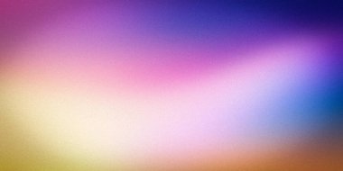 Göz kamaştırıcı gradyan arkaplan mor, pembe, mavi ve sarı renkleri harmanlıyor. Dinamik tasarım projeleri, modern sanat, göz alıcı dijital görseller için ideal. Uygulamalar için yüksek çözünürlük