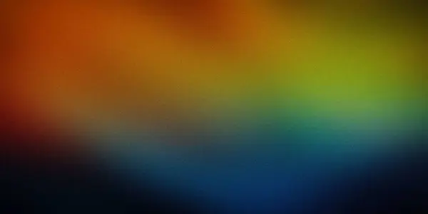 stock image Vibrant gradient background blending warm orange, green, and cool blue tones. Ideal for web design, digital art, and projects needing a dynamic, colorful backdrop