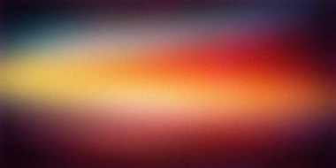 Sarı, turuncu, kırmızı ve mor renkleri harmanlayan canlı bir gradyan görüntü. Modern tasarım projeleri için dinamik ve renkli bir arkaplan gerekir.