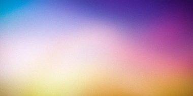 Mavi, mor ve sarı tonlarına sahip parlak eğimli arkaplan, canlı ve yaratıcı tasarım projeleri için mükemmel