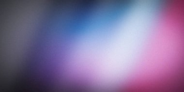 Koyu gri, mavi, mor ve pembe renklerin pürüzsüz geçişiyle soyut bir eğim. Modern tasarımlar, dijital sanat ve yaratıcı görsel projeler için mükemmel.