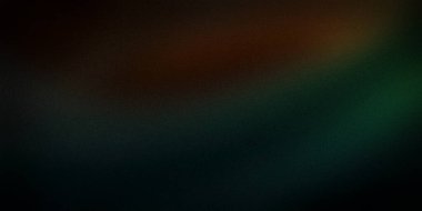 Koyu yeşil, deniz mavisi ve ince turuncu renklere sahip koyu renk eğimli bir arka plan. Modern, zarif ve şık tasarım projeleri için mükemmel.