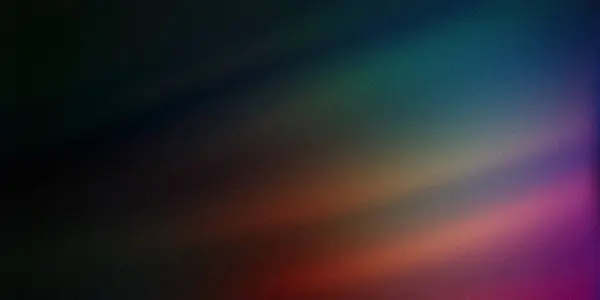 stock image A dark and vibrant gradient background blending deep blue, green, orange, and purple hues. Perfect for creating dramatic, eye-catching designs with a mysterious atmosphere