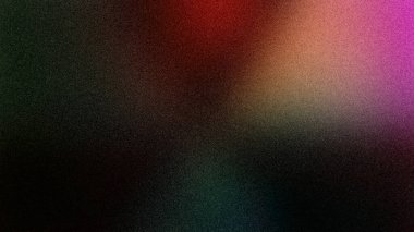 Koyu yeşil, kırmızı ve pembe gölgeler arasında pürüzsüz geçişler içeren gizemli 4K gradyan çizimi, duvar kağıtları ve afişler için mükemmel esrarengiz, soyut ve kumlu bir arkaplan oluşturur