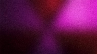 Koyu mor ve pembe gölgeler arasında pürüzsüz geçiş sağlayan, çarpıcı, soyut ve duvar kağıtları ve pankartlar için kumlu bir arkaplan yaratan cesur bir 4K gradyanı