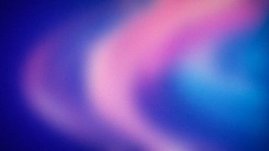 Mavinin, pembenin ve morun yumuşak tonlarına sahip, kumlu bir dokusu olan rüya gibi 4K gradyan. Huzurlu arka planlar, duvar kağıtları ve dijital pankartlar oluşturmak için ideal