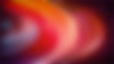 Kırmızı, turuncu ve mor tonlarda yoğun tonlara sahip, kumlu desenli, dinamik 4K gradyan. Vurucu arka planlar, duvar kağıtları ve dijital pankartlar için ideal