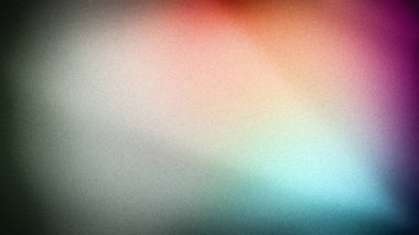 Multicolor gradient background with a grainy texture in 4K resolution. Featuring soft blends of green, red, pink, and blue hues, ideal for creative designs, wallpapers, and banners clipart