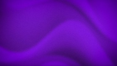 Pürüzsüz, akıcı dokuları ve ince bir tahıl etkisi olan koyu mor bir eğim. 4K arka planlar, pankartlar ve lüks, modern dijital tasarımlar için ideal