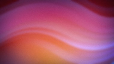 Yumuşak pembe ve turuncu gradyan, yumuşak, dalgalı dalga desenleri ve ince taneli bir dokusu var. Sıcak ve davetkar dijital arkaplanlar yaratmak için ideal.