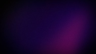 Karamsar ve derin 4K gradyan arka plan koyu mor ve siyah renkleri ince taneli dokularla harmanlıyor. Dramatik tasarımlar, dijital sanat ve zarif duvar kağıtları için ideal.