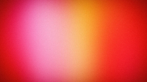 Vibrant pink, orange, and red gradient with a grainy texture, creating a warm and dynamic backdrop. Perfect for modern wallpapers, banners, and creative projects