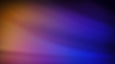 Mor, mavi ve turuncu renklerin pürüzsüz bir karışımı olan 4K gradyanı. Kumlu dokular derinlik katarak modern dijital arkaplanlar ve soyut duvar kağıtları için mükemmel hale getiriyor.