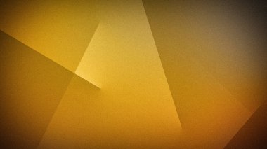 Zengin sarı ve altın tonlara sahip soyut 4K arka plan, geometrik şekiller ve kumlu bir doku, afişler, web siteleri ve modern dijital tasarımlar için idealdir.