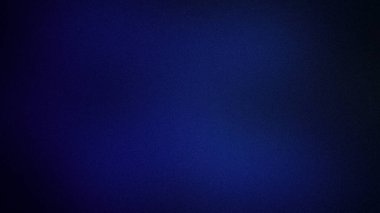 Dijital projeler ve web tasarımı için mükemmel, atmosferik ve minimalist bir arkaplan yaratan, ince tanecikli dokuya sahip derin, karamsar bir mavi gradyan.