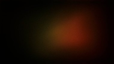 Koyu yeşil, turuncu ve kırmızı renklerin ince geçişleriyle koyu soyut bir eğilim, kumlu bir dokuya sahip. Huysuz 4K arka planlar, duvar kağıtları ve tasarım projeleri için ideal