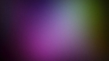 Yumuşak geçiş ile canlı mor ve yeşillikleri harmanlayan pürüzsüz bir gradyan. Kumlu doku, duvar kağıtları ve afişler için mükemmel dinamik bir zemin oluşturur.