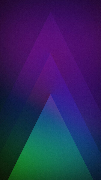 A vertical abstract gradient featuring a rich blend of green, blue, purple, and black tones, enhanced by a grainy texture, ideal for wallpapers, banners, and creative backgrounds