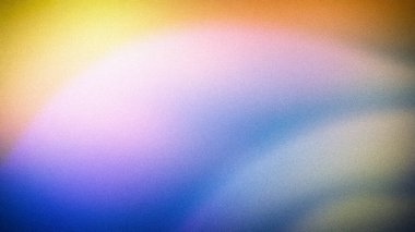 Sarı, pembe, mavi ve turuncu renklerin pürüzsüz geçişleriyle, pürüzsüz bir soyut arkaplan. Işık, canlı tasarımlar, duvar kağıtları ve pankartlar için mükemmel.
