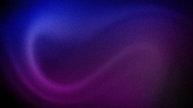 Pürüzsüz mavi ve mor karışımlı, kumlu bir dokuya sahip derin bir gradyan dikey arkaplan ve dijital sanat için atmosferik bir zemin oluşturur.