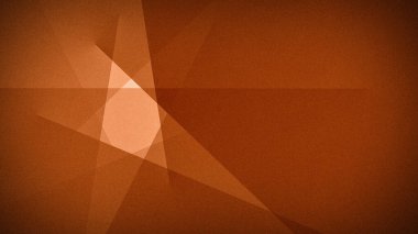 Sıcak soyut 4K geometrik tasarım turuncu ve kahverengi tonlarında, yumuşak kumlu bir dokuya sahip. Arkaplan, pankart ve yaratıcı projeler için mükemmel.