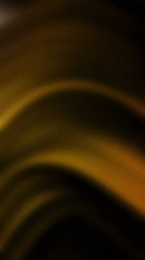 Dark abstract gradient with smooth flowing waves of gold and black hues, enhanced by a grainy texture in a vertical 4K format. Ideal for luxurious and modern backgrounds clipart