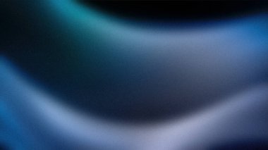 Koyu mavi ve deniz mavisi renklerine sahip serin tonlu soyut bir arkaplan, kumlu bir doku ve pürüzsüz geçişler, modern ve zarif tasarımlar için mükemmel.