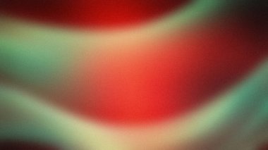 İnce tanecikli ve pürüzsüz geçişlerle dolu, dinamik ve yaratıcı arka planlar için ideal, koyu kırmızı ve yeşil renklere sahip canlı bir soyut eğim.