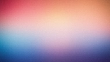 Yumuşak gradyan arkaplan harmanlama kırmızı, turuncu ve mavi dokular, duvar kağıtları, arka planlar ve modern tasarımlar için ideal